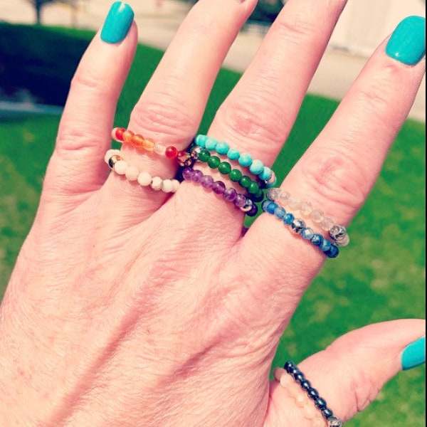 Stretch Rings - Etsy