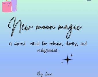 Rituale della Luna Nuova in PDF/Magia dell'Intenzione Lunare/Guida Spirituale Stregonesca