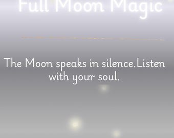 Full Moon Ritual Guide: Witchy Lunar Release Ceremony (PDF Download)