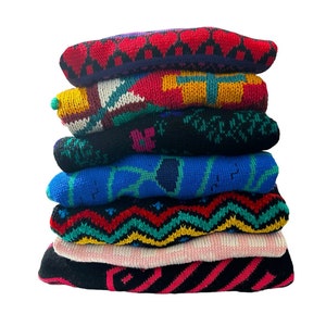 PICK ONE: Vintage Women's Sweaters 80s Print 90s Patterned PICK ONE: Vintage Women's Sweaters 80s Print 90s Patterned