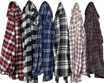 PICK ONE: Small Plaid Flannel Shirts