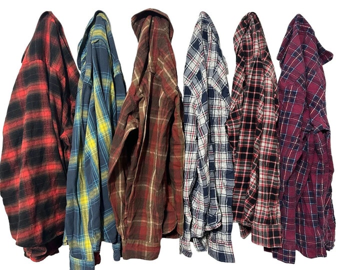 PICK ONE: Size Small Flannel Shirts