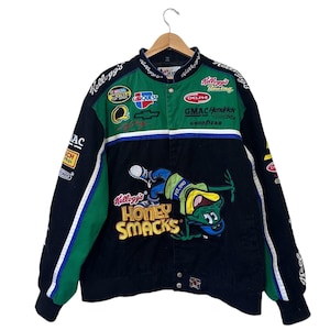 Kellogg's ケロッグ レトロジャケット レーシングジャケット バイカー Kellogg's ケロッグ レトロジャケット レーシングジャケット バイカー