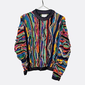 Authentic Vintage Rainbow Coogi Sweater Unisex Size Medium Etsy Ireland