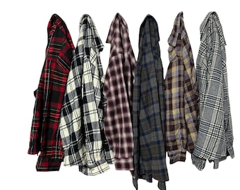 PICK ONE: Vintage Winter Colors Acrylic Unisex Flannel Shirt