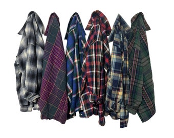 PICK ONE: Vintage Acrylic Men's Flannel Shirt