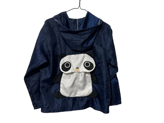 Convertible Backpack Jacket Panda Windbreaker Japanese Kawaii
