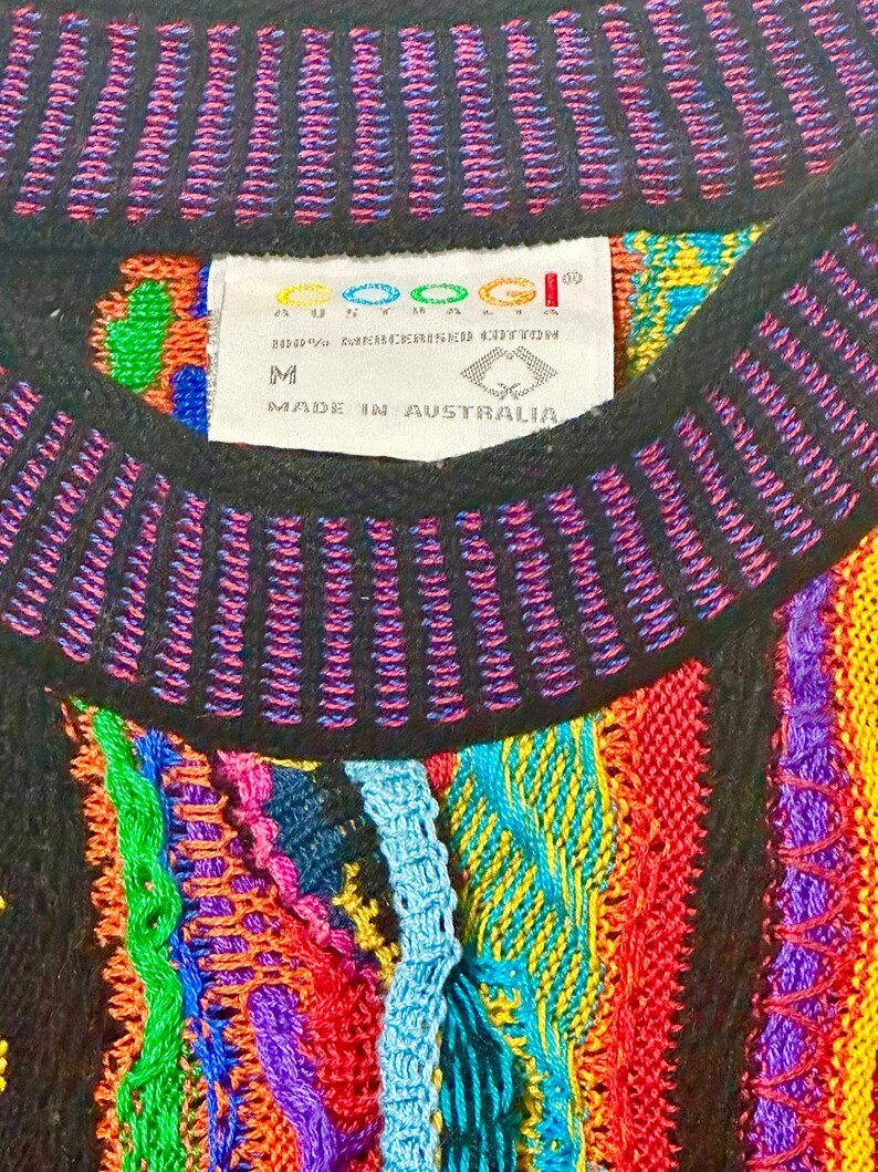 Authentic Vintage Rainbow Coogi Sweater Unisex Size Medium - Etsy