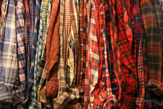 Mystery Flannel Shirt Unisex Regular and Oversize… - image 5