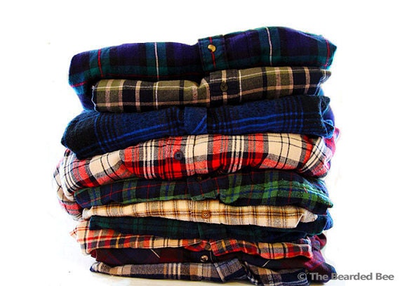 Mystery Flannel Shirt Unisex Regular and Oversize… - image 2