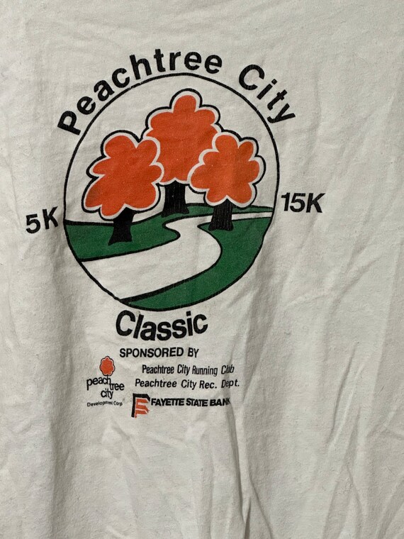 Vintage 80's 90's Peachtree City 5k 15k Classic R… - image 3