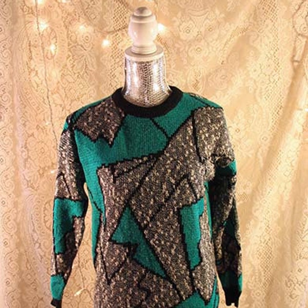 RESERVED: Geometric Sweater