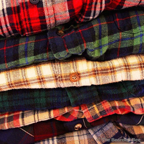 Mystery Flannel Shirt Regular and Oversized Plaid Button Down Flannels for Men and Women