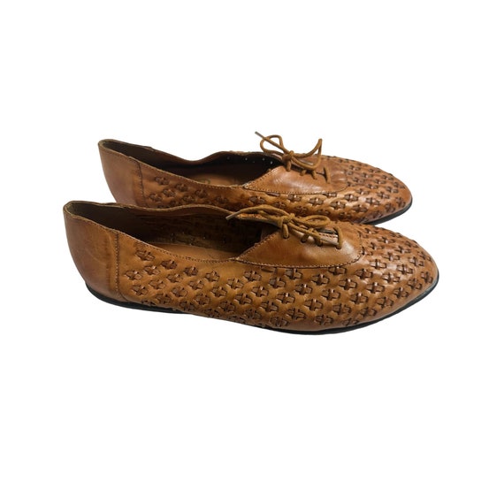 Basketweave flats best sale
