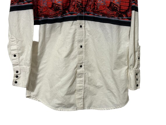 Vintage Brooks and Dunn Western Shirt Cowboy Boot… - image 9