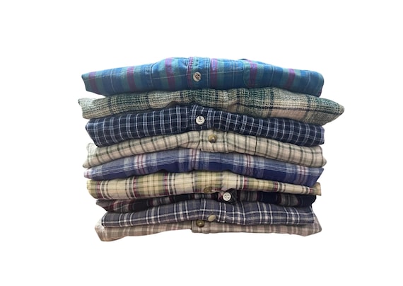 PICK ONE: Men's Short Sleeve Summer Button Down Plaid Shirts Multiple Sizes and Colors