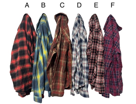 PICK ONE: Size Small Flannel Shirts