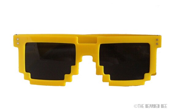 thumbnail image 2 of Homaisson 12 Pcs Pixel Sunglasses Set, 8 Bit 2 of 12