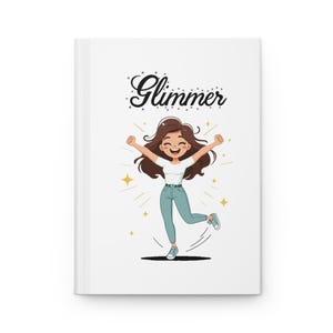 Joyful Hardcover Journal with Inspirational Quotes for Self-Reflection, Gratitude, & Creativity