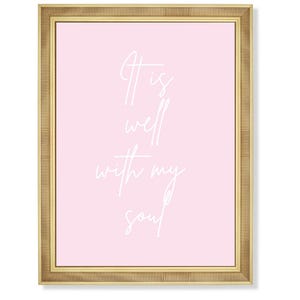 It is well with my soul Wall Decor