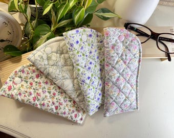 Estuches acolchados para gafas Colección 4 Verde y Morado