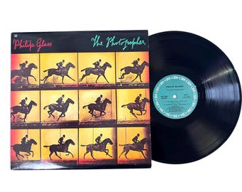 Philip Glass The Photographer Vinyl LP CBS Records Minimalist Soundtrack