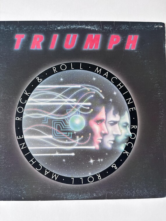 Triumph Rock 'N Roll Machine Vinyl LP Attic Records Rock Band 1977