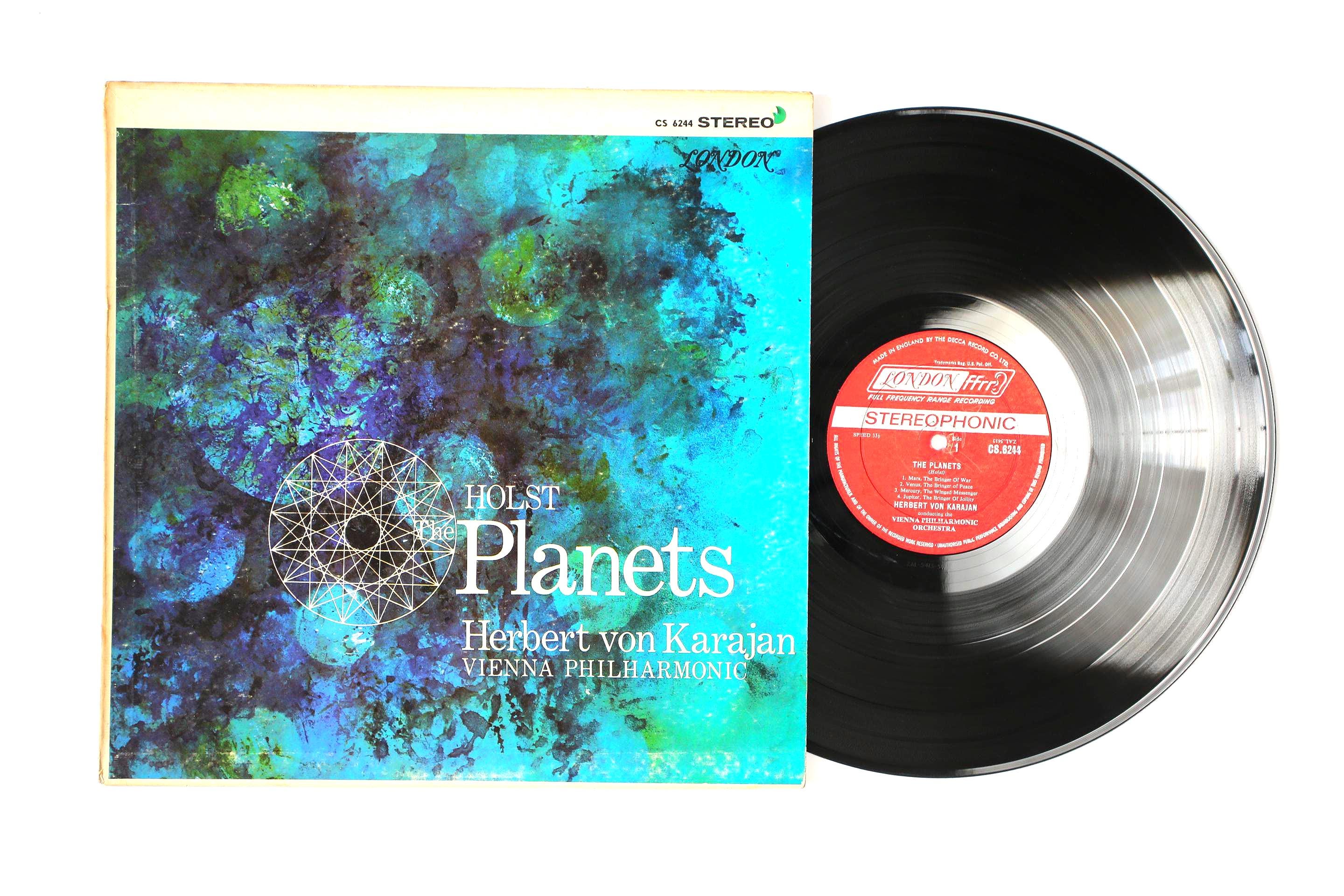 Holst – the Planets (1960s) London LP | Vienna State Opera