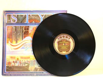 Styx Paradise Theatre vinyle LP (1981) – Édition spéciale gravée au laser