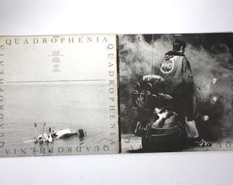 Quadrophenia the Who Double Vinyl LP - 1973 MCA Records - No
