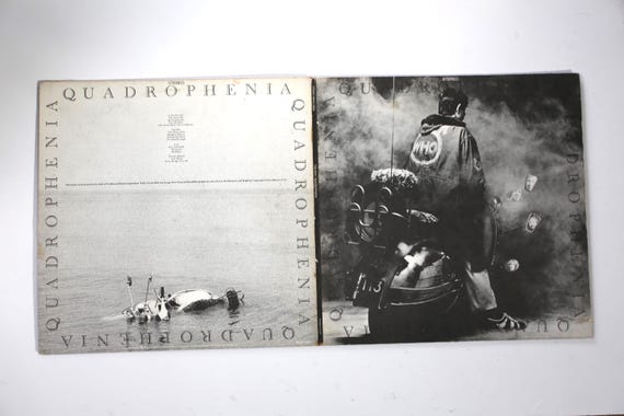 Quadrophenia the Who Double Vinyl LP - 1973 MCA Records - No