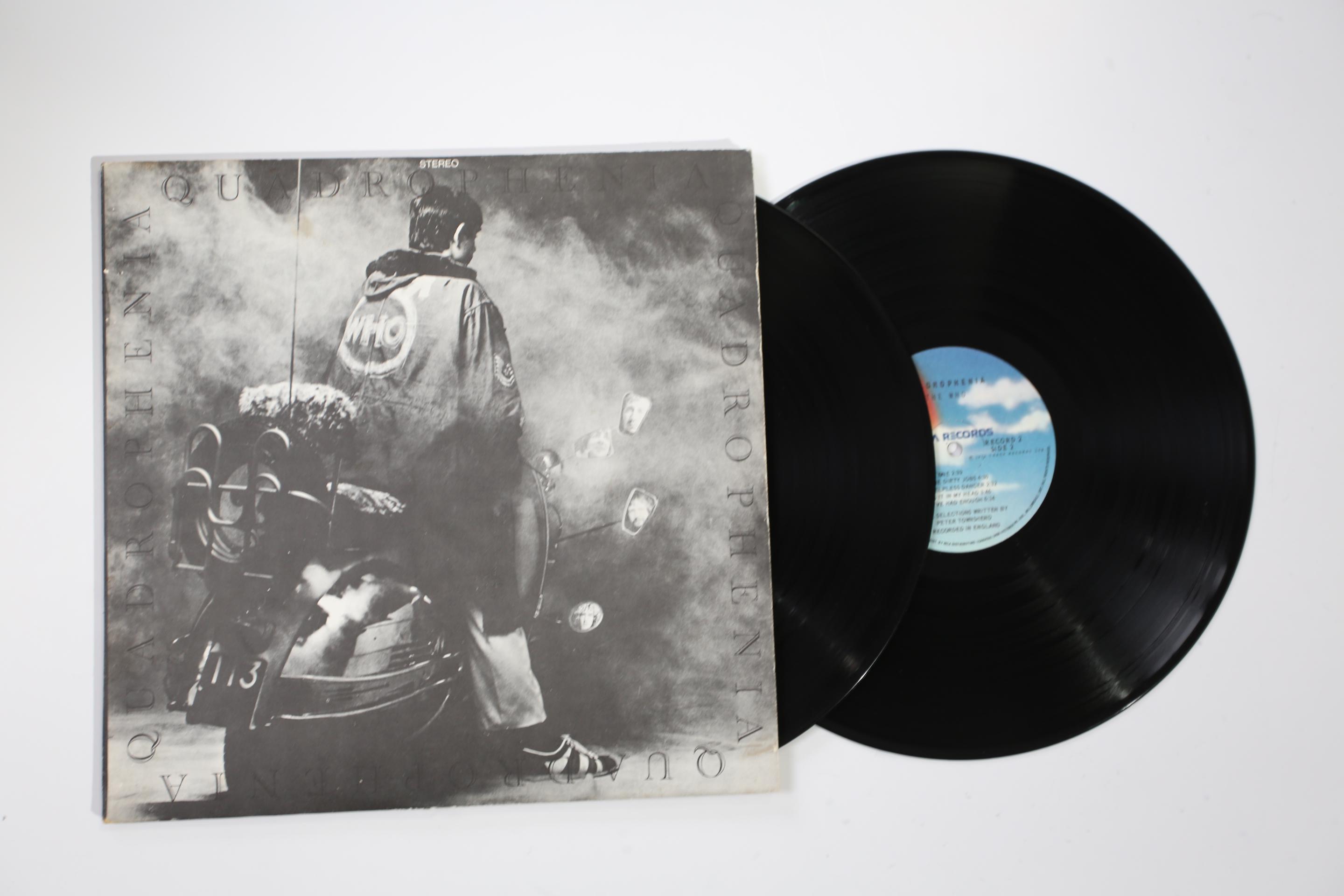 Quadrophenia the Who Double Vinyl LP - 1973 MCA Records - No