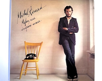 Michel Rivard – Méfiez-vous du grand amour – Capitol ST-70.053 – Québec Folk Rock Vinyl LP