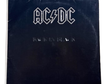 Ac/dc Back in Black Vinyl, LP, Album, Reissue, Remastered, NEW 180