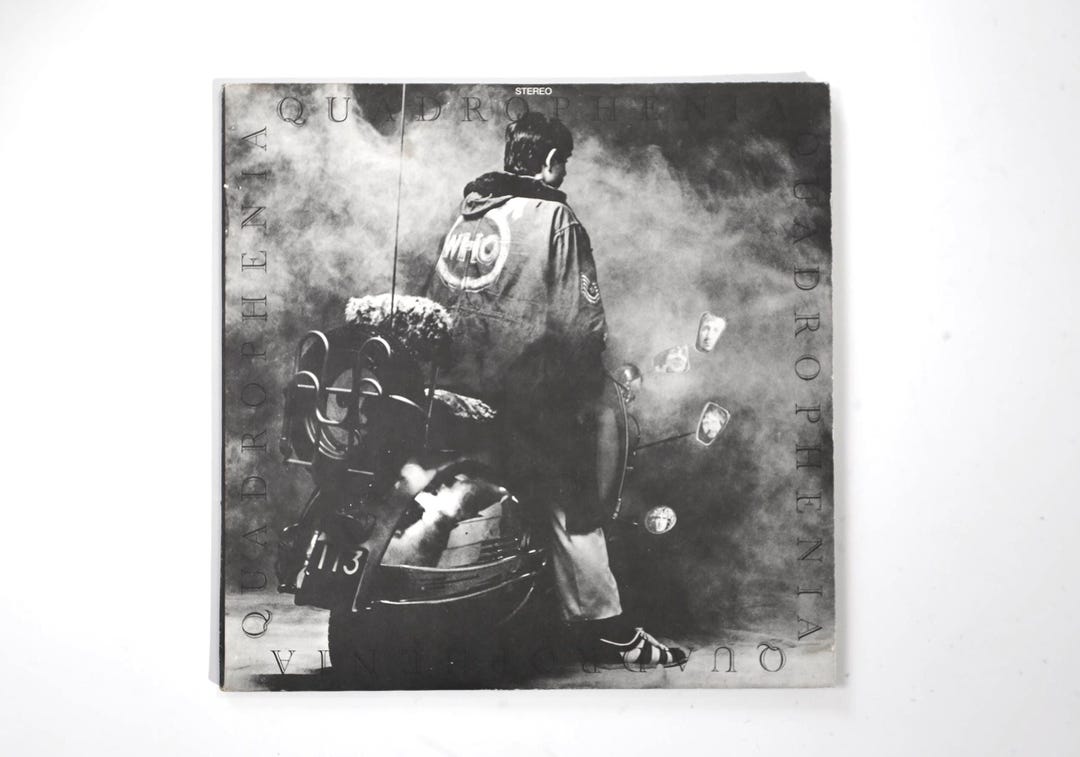 Quadrophenia the Who Double Vinyl LP - 1973 MCA Records - No