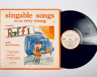 Raffi Singable Songs for the Very Young - Troubadour Records Vinyl LP Album