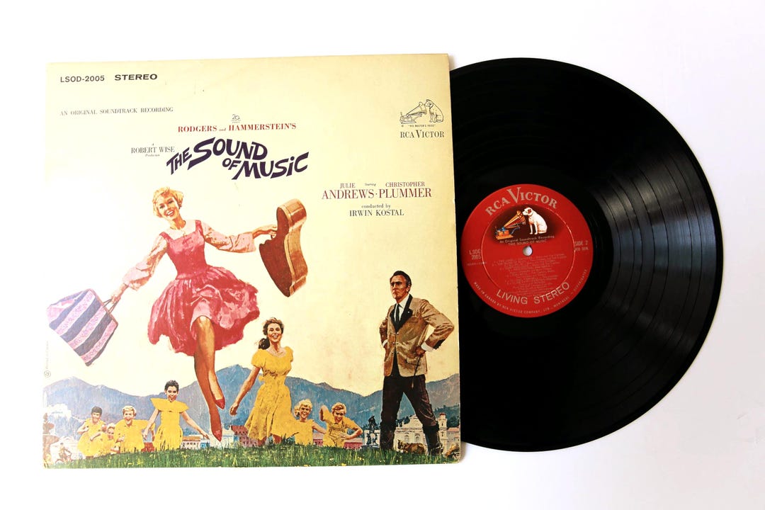 The Sound of Music Vinyl LP RCA Movie Soundtrack Vintage Record