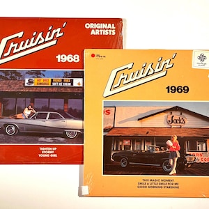 Cruisin’ 1968–69 LP Duplo – Coletânea de Rock & Roll Clássico em Vinil