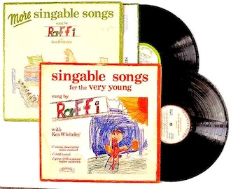 Raffi Singable Songs Dual Vinyl LP Set - Folk Kids Music