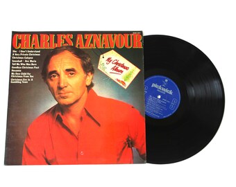 Charles Aznavour Mein Weihnachtsalbum Vinyl LP (1978) Pickwick Cords SHM 3081 Urlaubsaufnahme