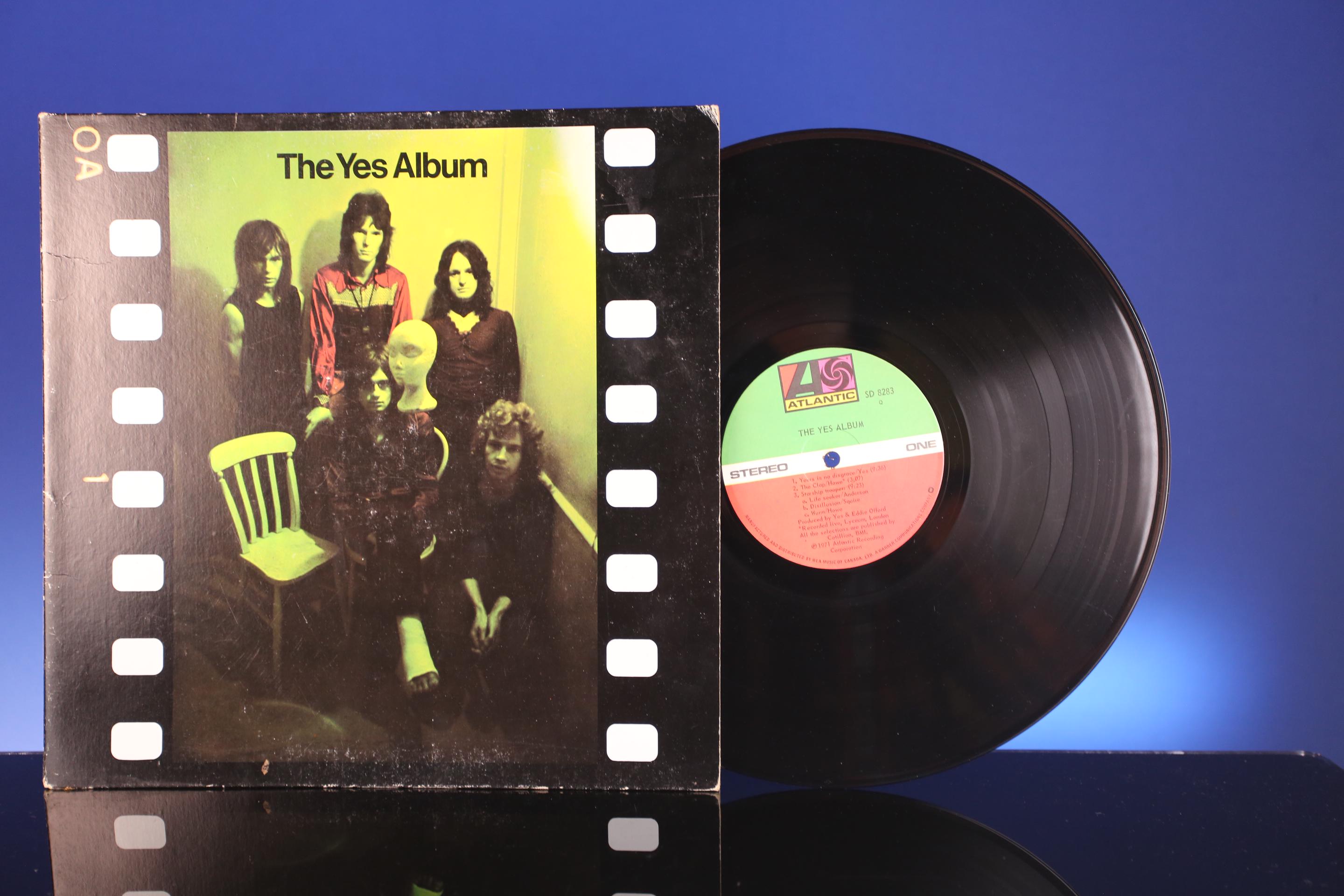 Yes the Yes Album Vinyl LP Atlantic Progressive Rock 1971 Record