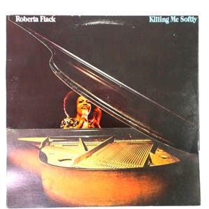 Roberta Flack Killing Me Softly Vinyl LP • 1973 Atlantic Records, Die-Cut Gatefold
