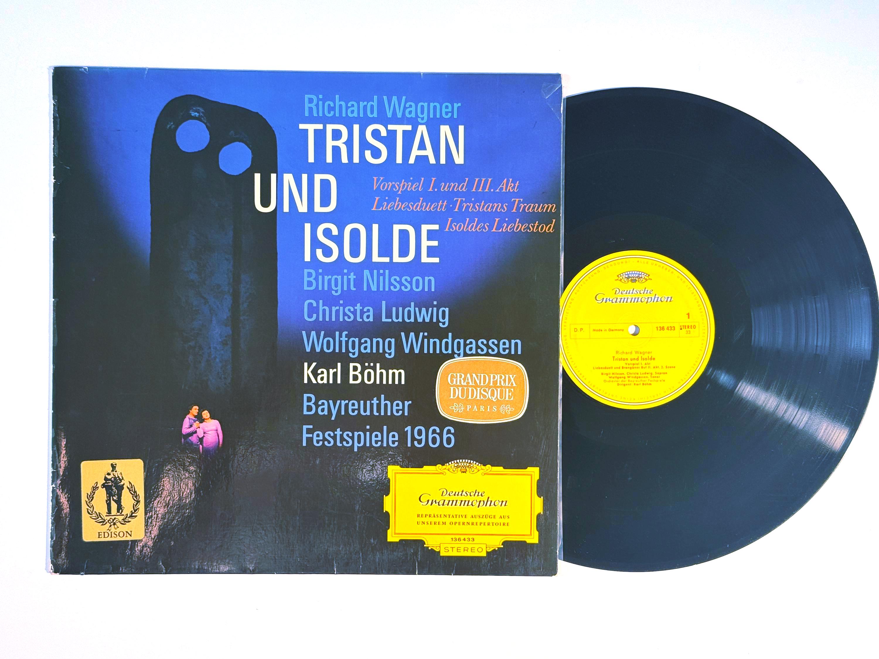 Richard Wagner Tristan Und Isolde Vinyl Deutsche Grammophon Near