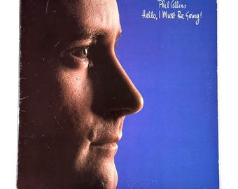 Phil Collins - ¡Hola, me tengo que ir! - LP de vinilo vintage de 1982