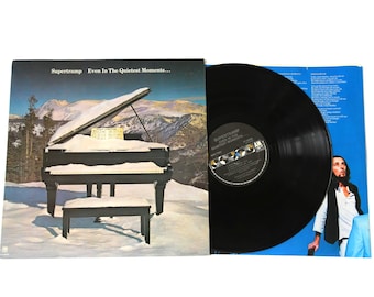 Supertramp Even in the Quietest Moments… Vinyl LP – A&M Records SP-69948 – 1977 Prog Rock  VG+++