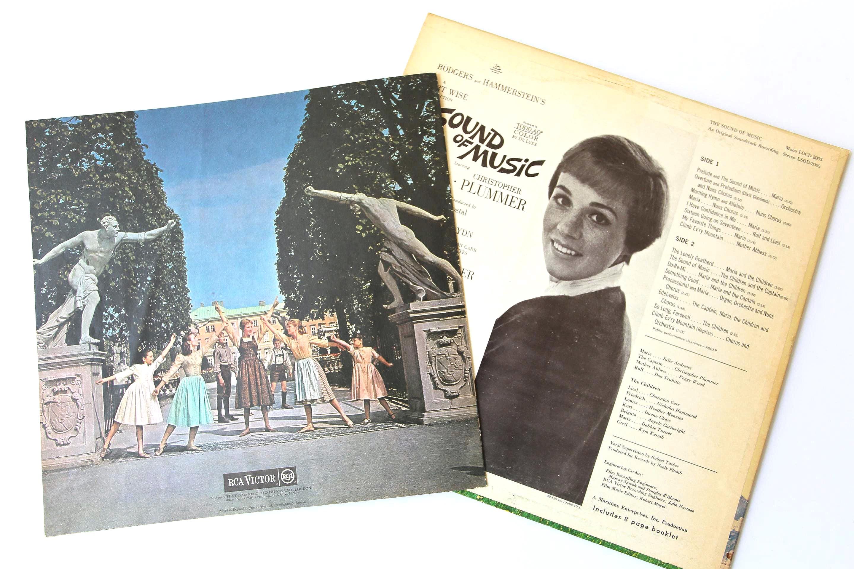 The Sound of Music Vinyl LP RCA Movie Soundtrack Vintage Record