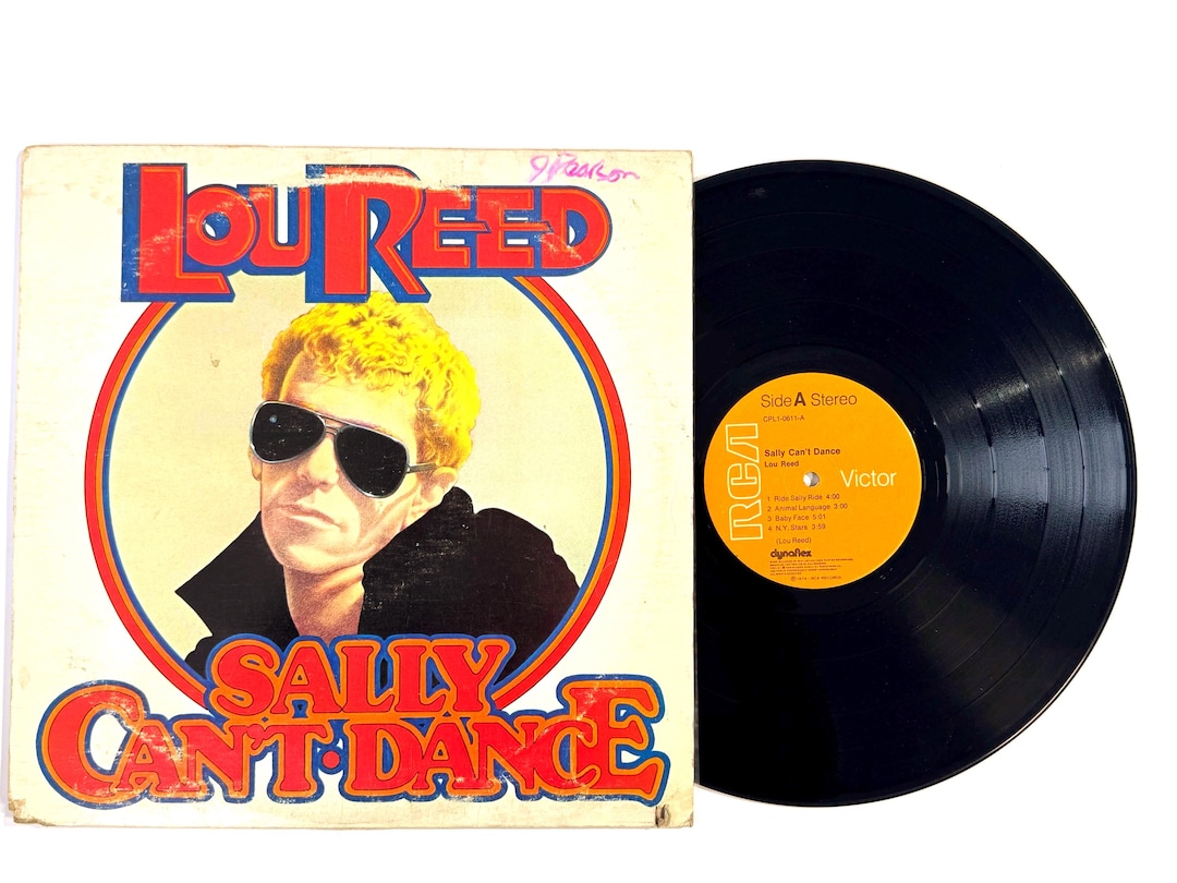 Lou Reed Sally Can’t Dance Vinyl LP RCA Victor Classic Rock Album - Etsy
