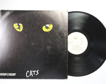 CATS Original London gegoten dubbelvinyl LP Geffen Records 2GHS 2017– Uitstekende staat