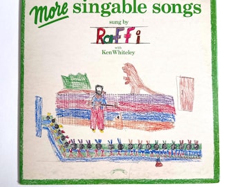 More Singable Songs – Raffi & Ken Whitely Joyful LP Troubadour TR-004 Vinyl Cozy Childhood Classics