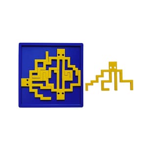 Rompecabezas 4 Pulpos | 3D Printed Octopus Packing Puzzle | ¿puedes encajar la ultima pieza?